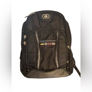 Ogio Bolt Airflow Laptop Backpack Padded Double Ripstop Black Large Multi Pocket